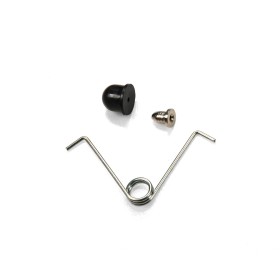Info Bolt & Spring T-Bar Plastic, Scooter, Black