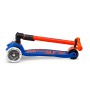 Maxi Micro Deluxe Neon Blaze Orange LED saliekams skrejritenis