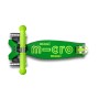 Maxi Micro Deluxe LED Neon Parrot Green saliekams skrejritenis