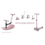Mini Micro Deluxe Rock & Go LED Dusty Rose