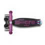 Maxi Micro Deluxe Sulankstomas LED Neochrominis violetinis